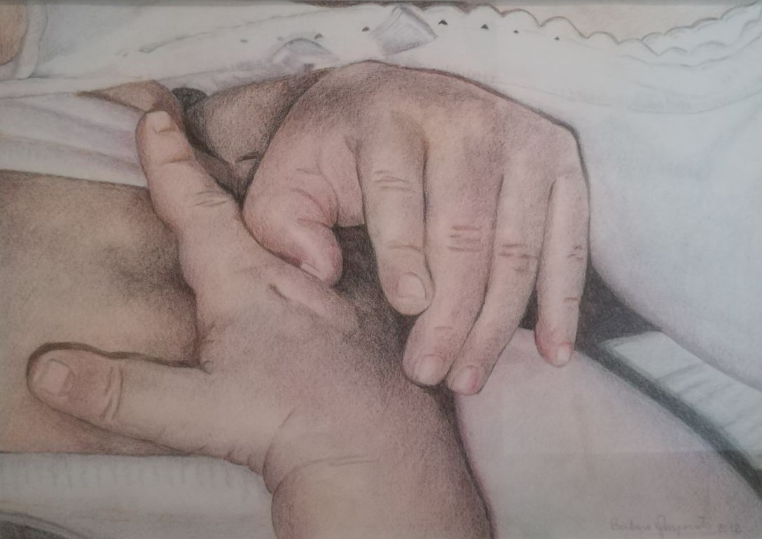 Barbara Gasparato "Mattia" (matite colorate su carta Fabriano)