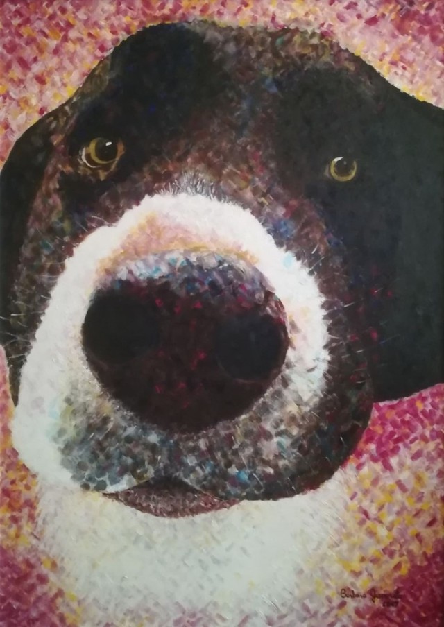 Barbara Gasparato (olio su cartone legnato)