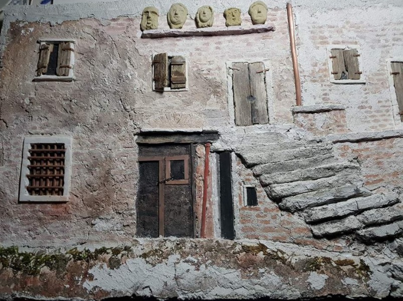 Gianclaudio Damini "Cerna" (tecnica mista con malta)