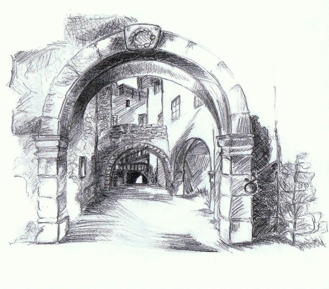 Laura Avigni (graffite su carta Fabriano)
