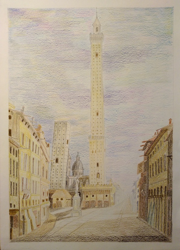 Rosamaria Frigo (tecnica mista su carta Fabriano)