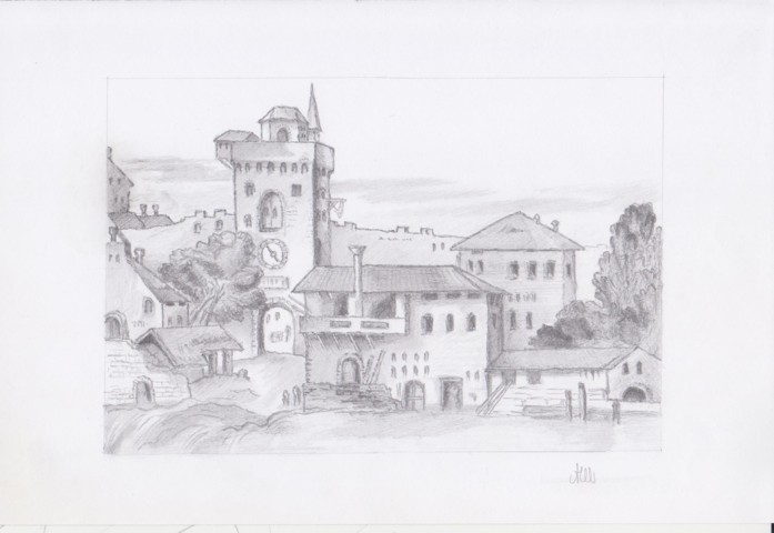 Alessia Manzini (graffite su carta Fabriano)