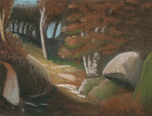 Chiara Lonardoni (gessetti su cartonicino colorato)