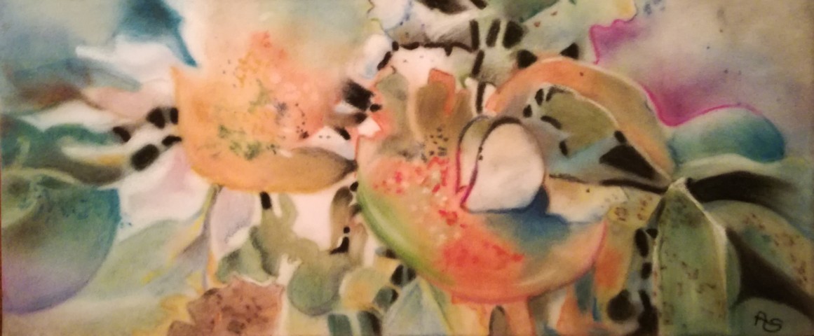          Anna Chiara Strapparava (pastelli e crete su carta di velluto)         
