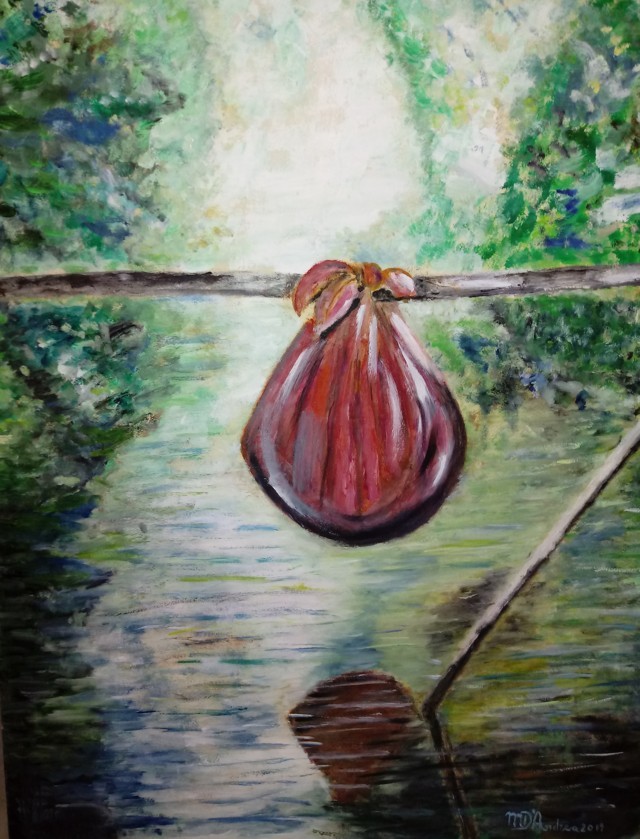 Maria D'Andrea (olio su cartone legnato)