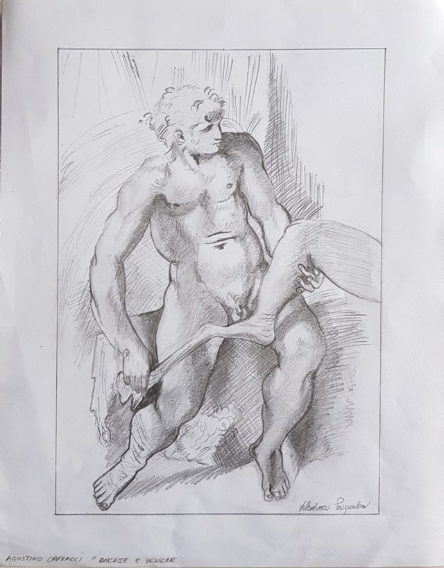Valentina Pasqualon (grafite su carta Fabriano)
