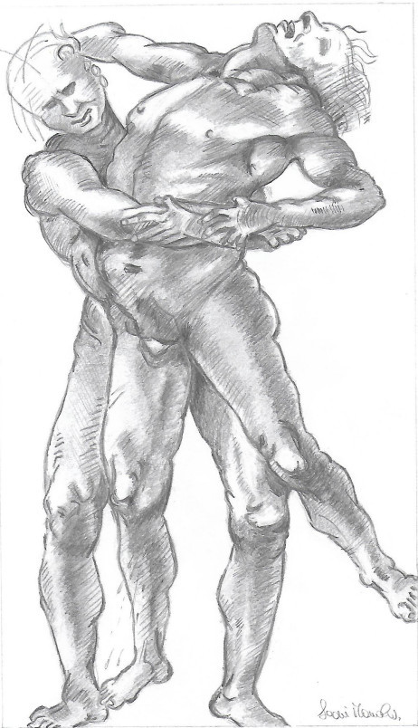 Manola Leoni (grafite su carta Fabriano)
