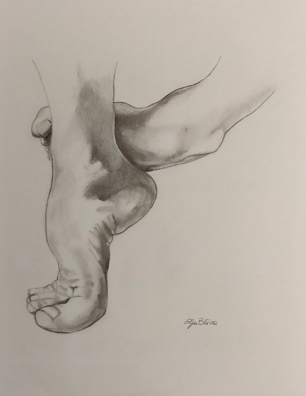 Elga Buttura (grafite su carta Fabriano)
