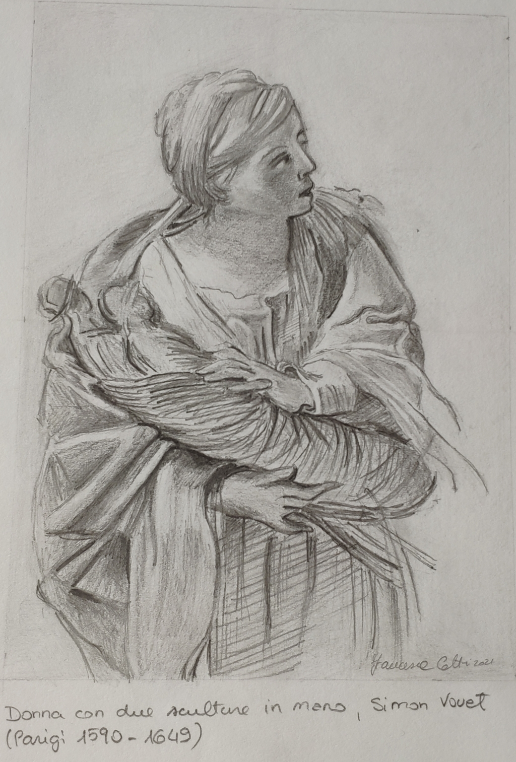 Francesca Coltri (grafite su carta Fabriano)