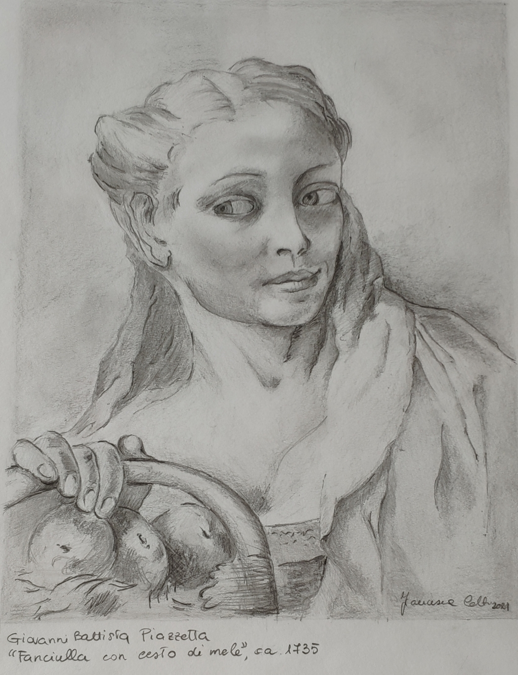 Francesca Coltri (grafite su carta Fabriano)