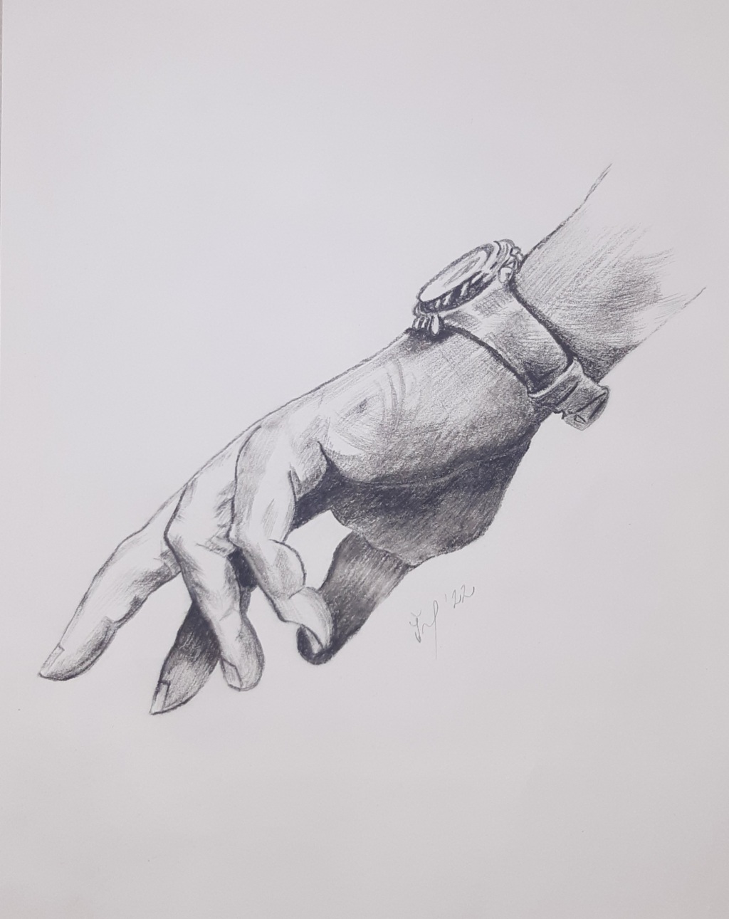 Júlia Šimčeková (carboncino su carta ruvida Fabriano)