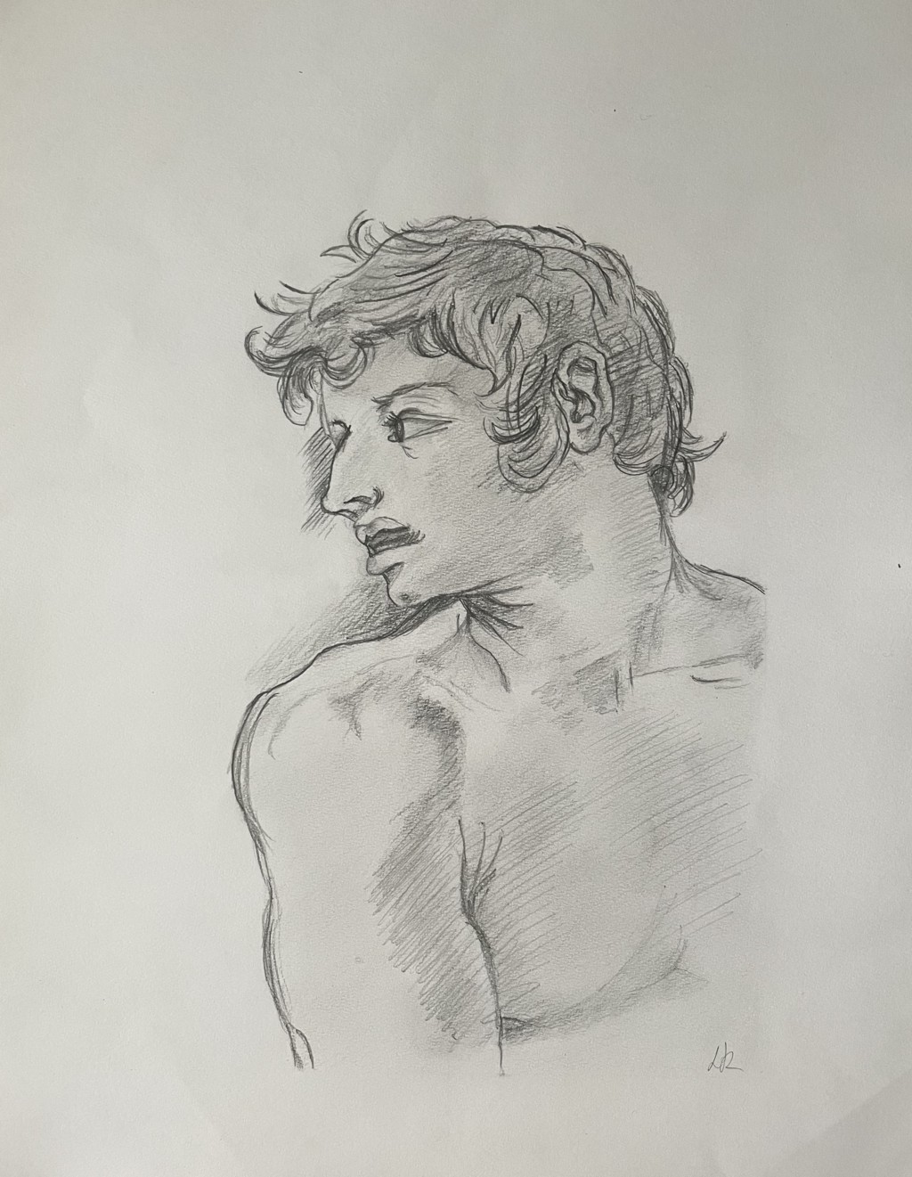 Leonardo Recchia (grafite su carta Fabriano)