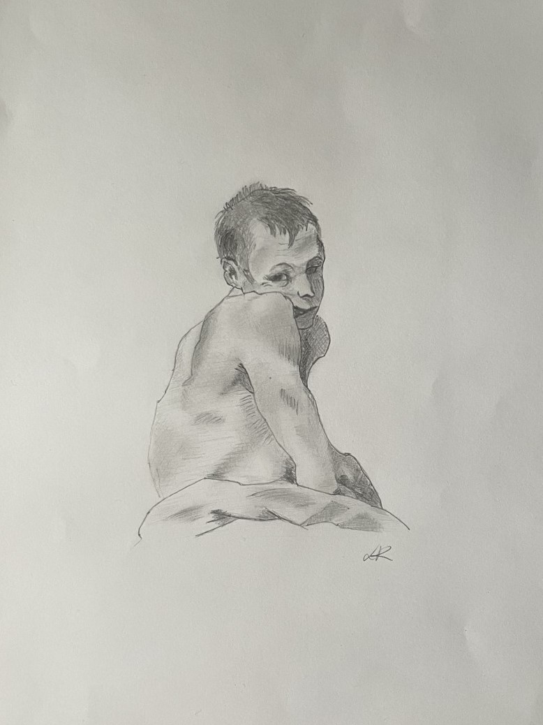 Leonardo Recchia (grafite su carta Fabriano)