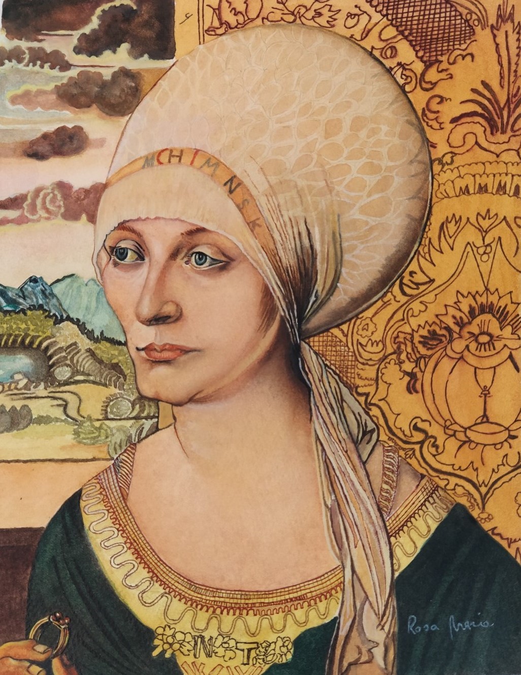 Rosa Maria Frigo (acquarello su carta Fabriano cotone)