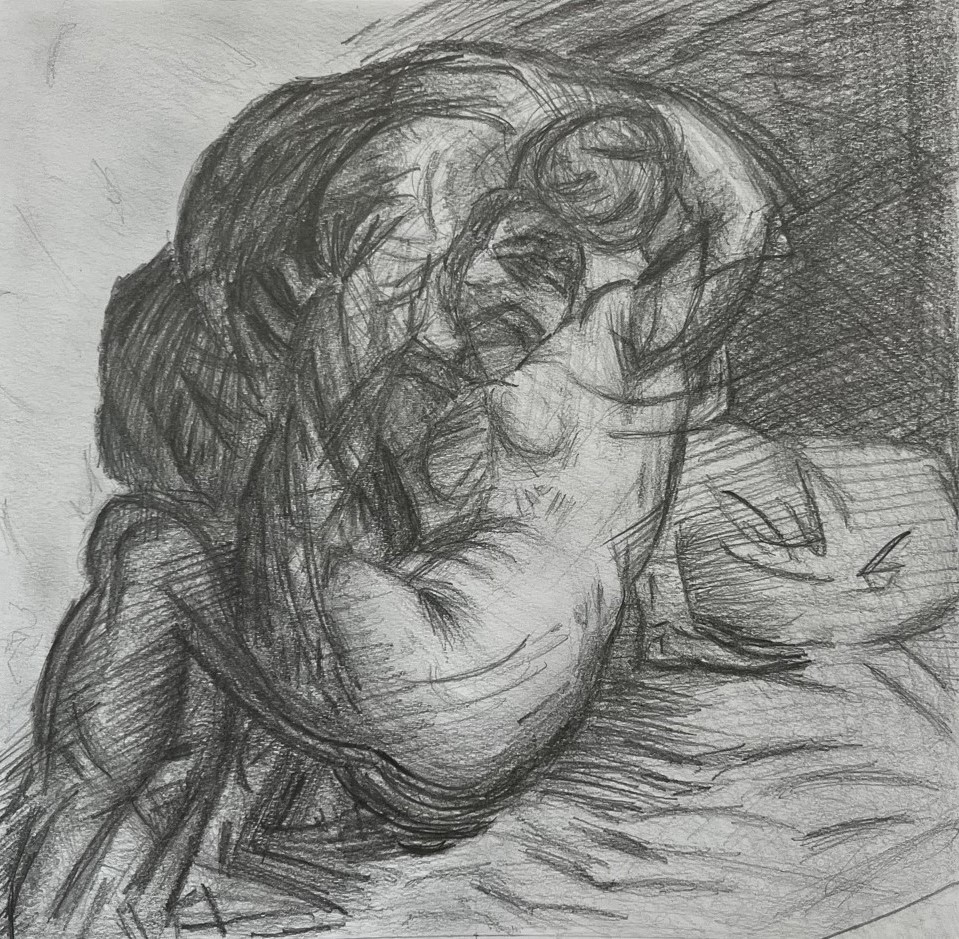 Davika Ceuca (grafite su carta Fabriano cotone)