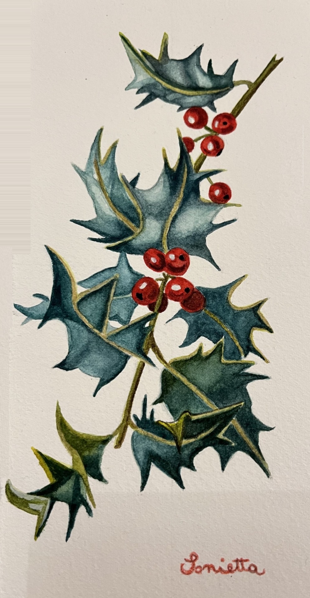 Sonia Vandin (acquarello su carta Fabriano cotone)