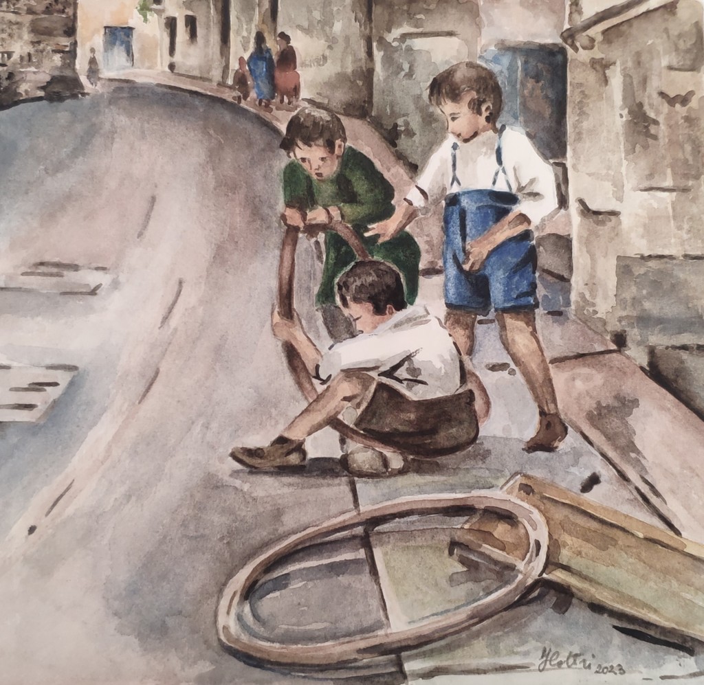 Francesca Coltri (acquarello su carta Fabriano)