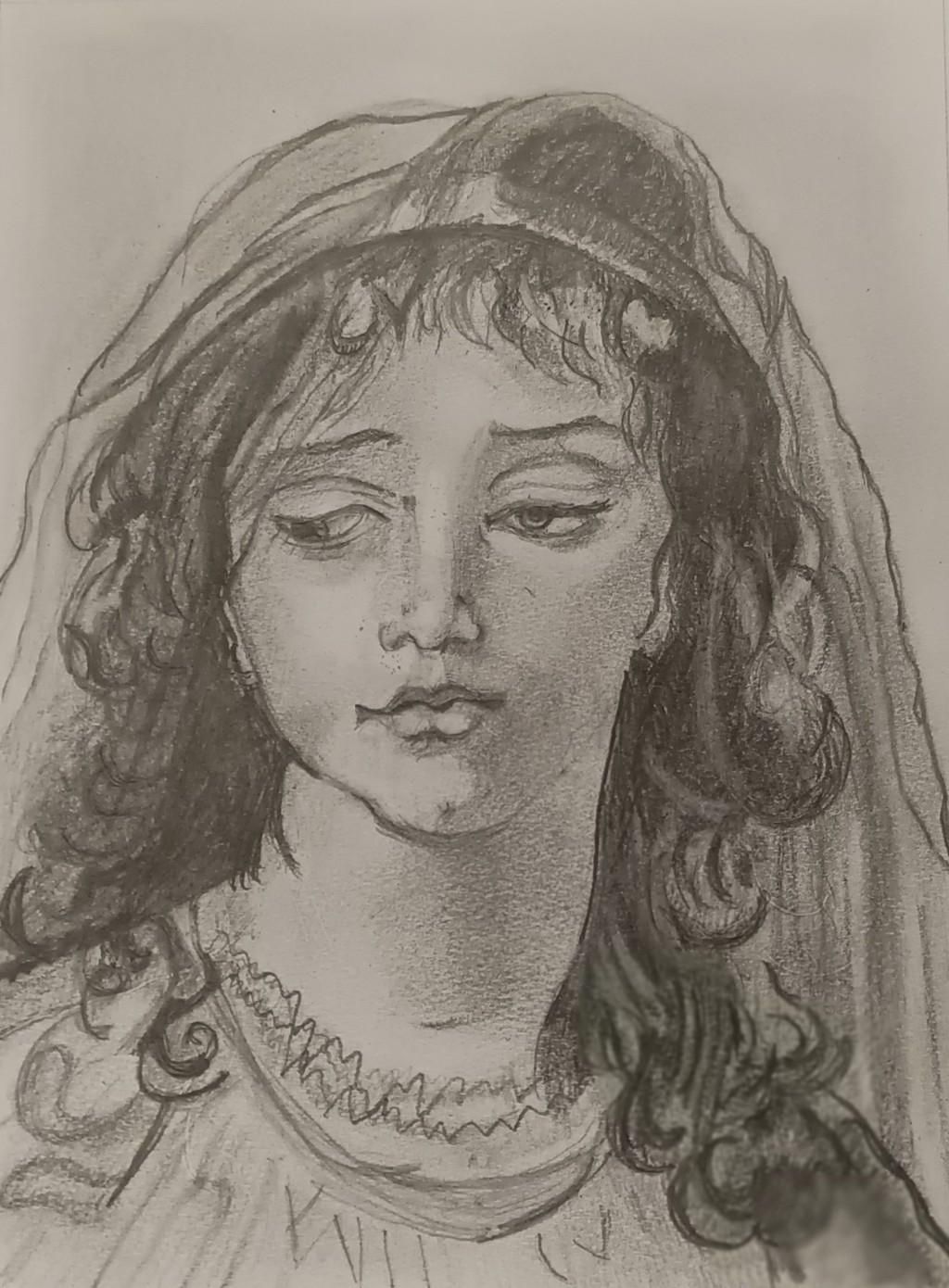 Elena Dindo (grafite su carta Fabriano)