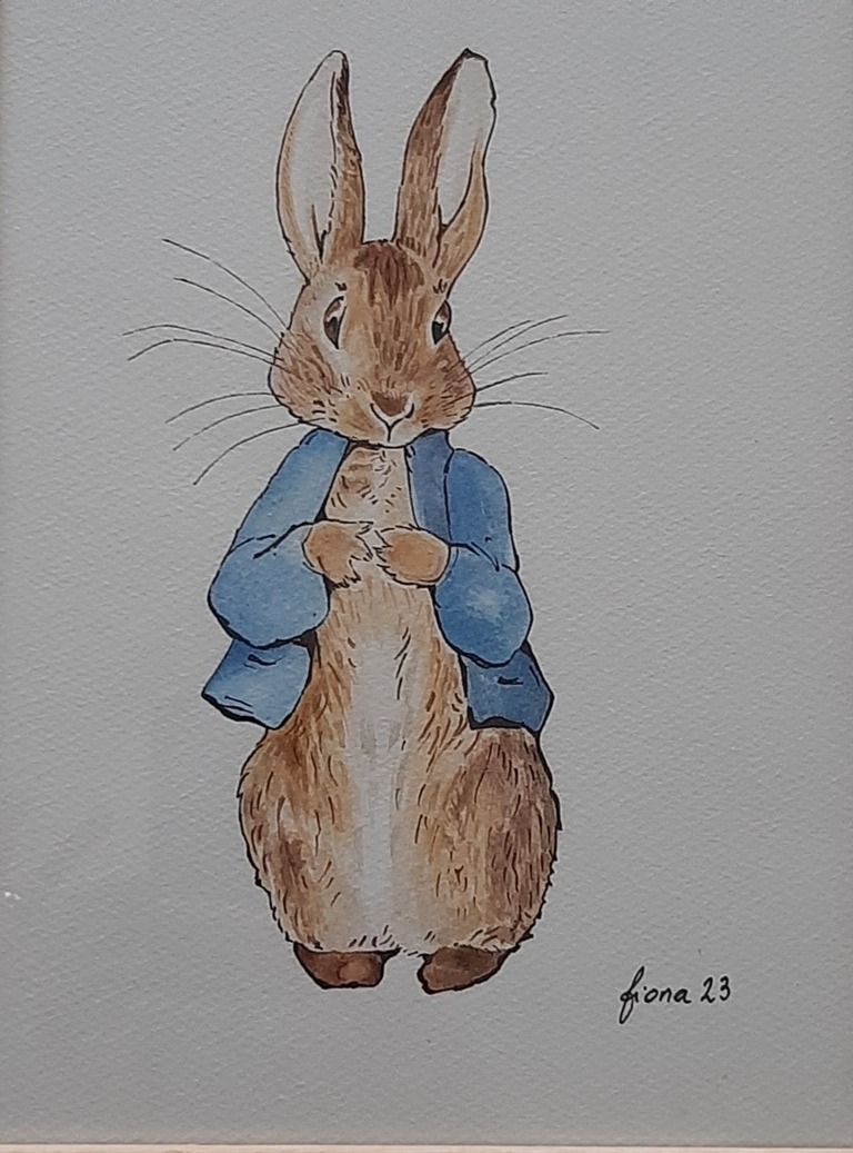 Fiona Belloni (acquarello e china su carta Fabriano cotone)