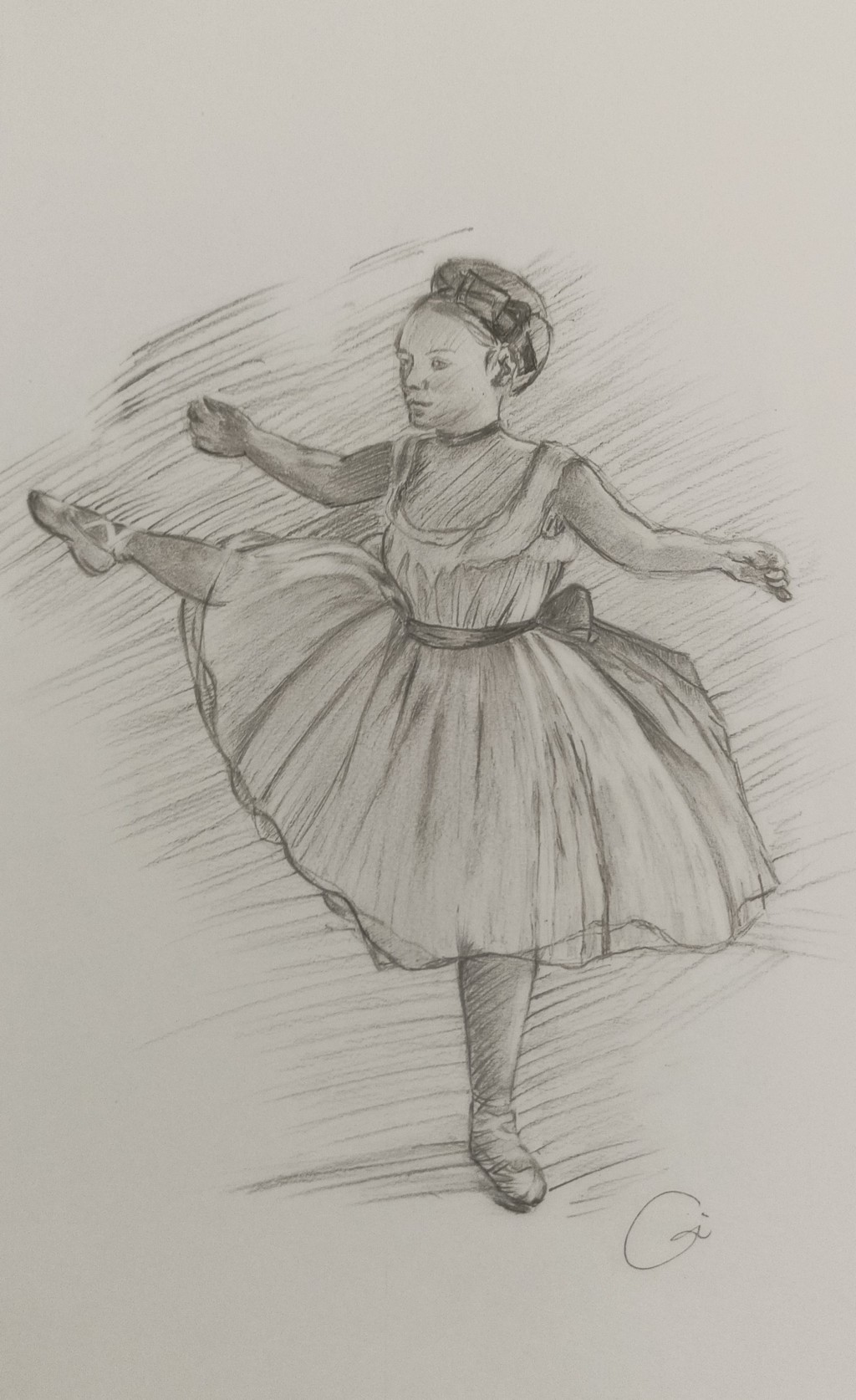 Cristina Cristanelli (grafite su carta Fabriano)