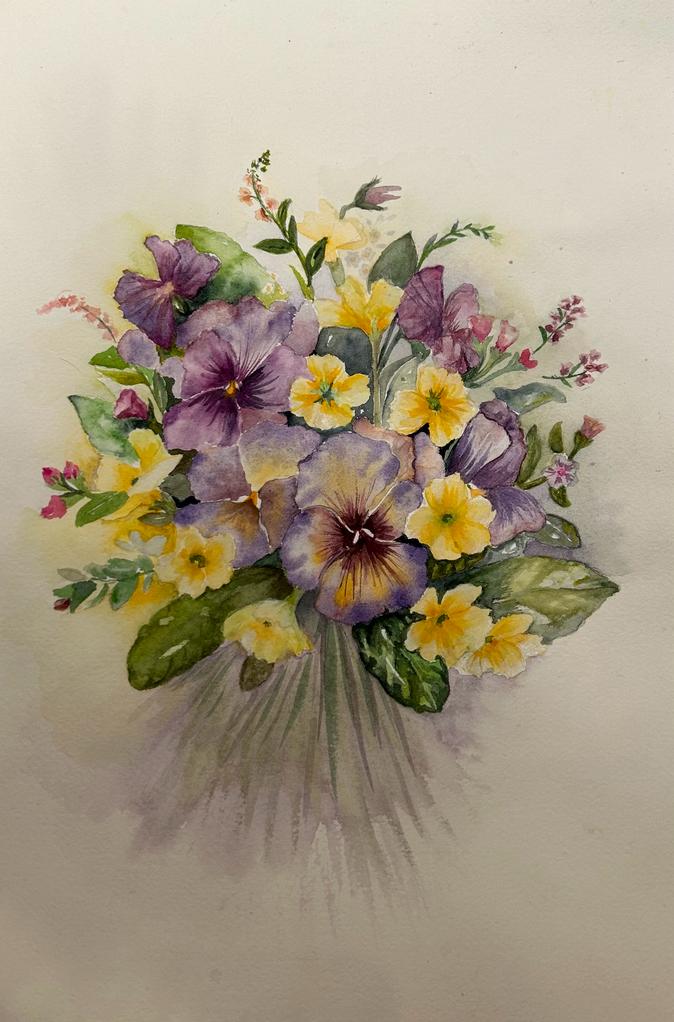 Daniela Tubini (acquarello su carta  Arches cotone)
