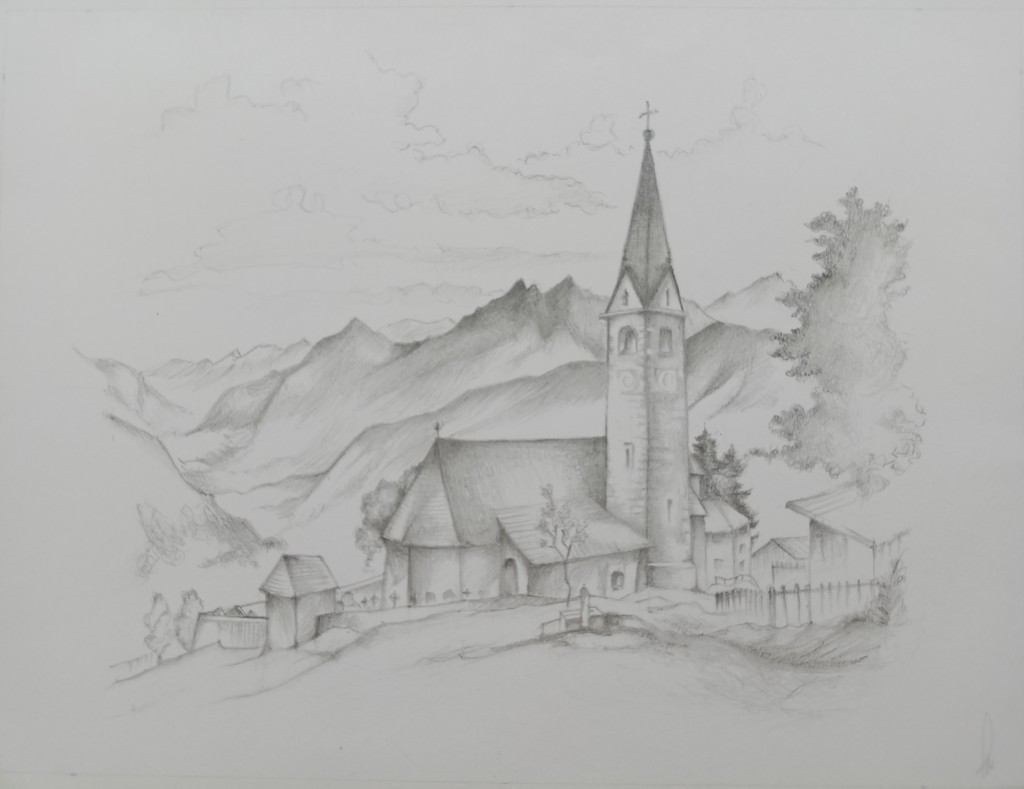 Michela Signorini (grafite su carta Fabriano)