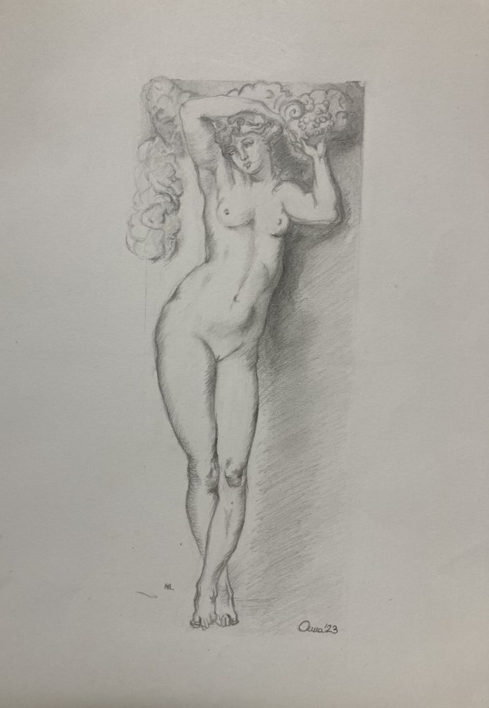 Anna Cappellotto (grafite su carta Fabriano)