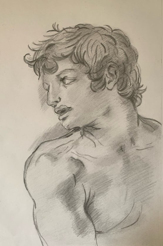 Laura Rossi (grafite su carta Fabriano)
