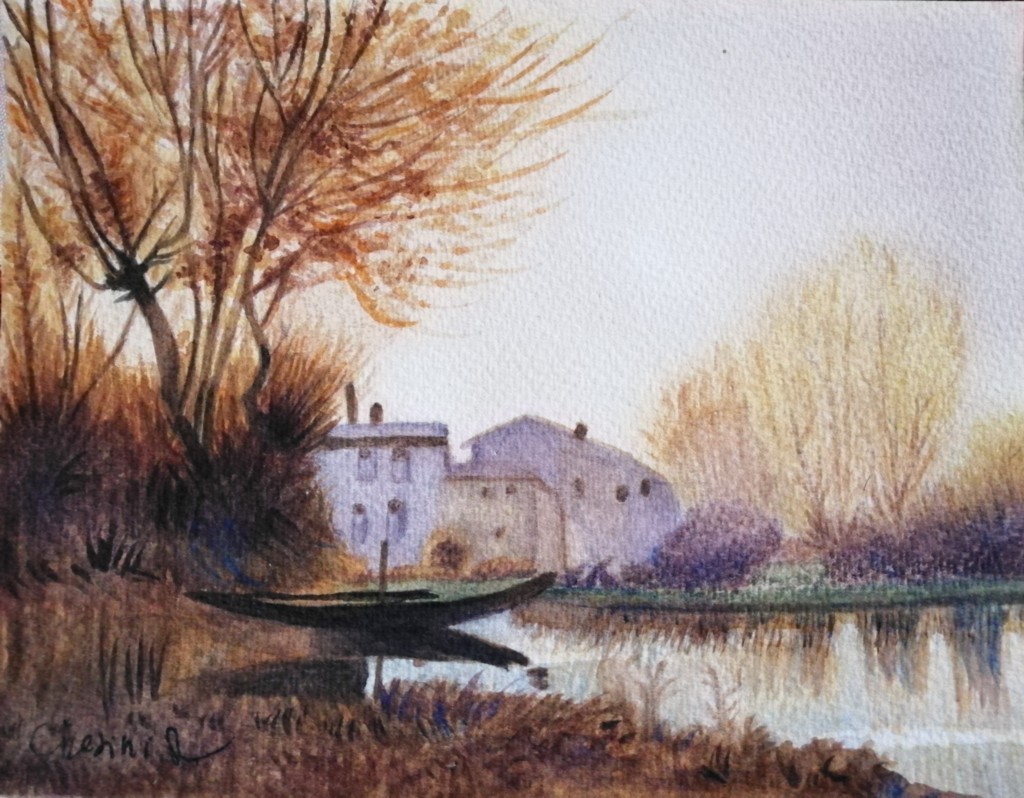 Rosy Chesini (acquarello su carta Fabriano cotone)