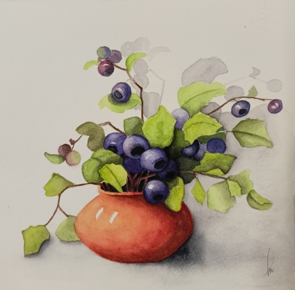 Michela Signorini (acquarello su carta Fabriano cotone)