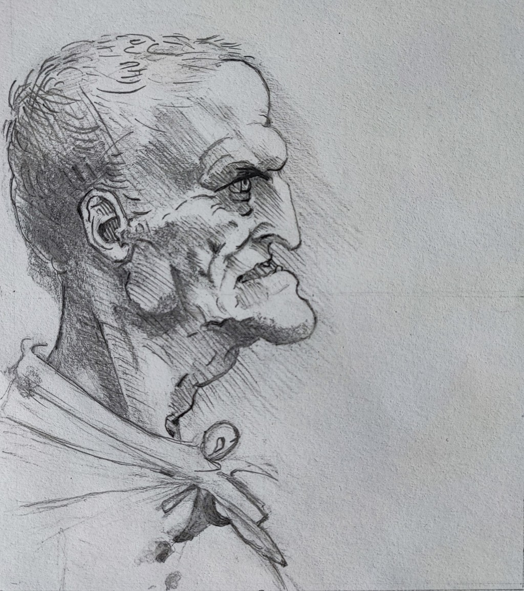 Alessandro Sarti (grafite su carta Fabriano)