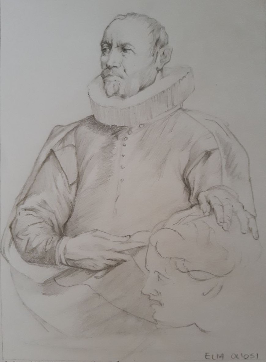 Elia Oliosi (grafite su carta Fabriano)