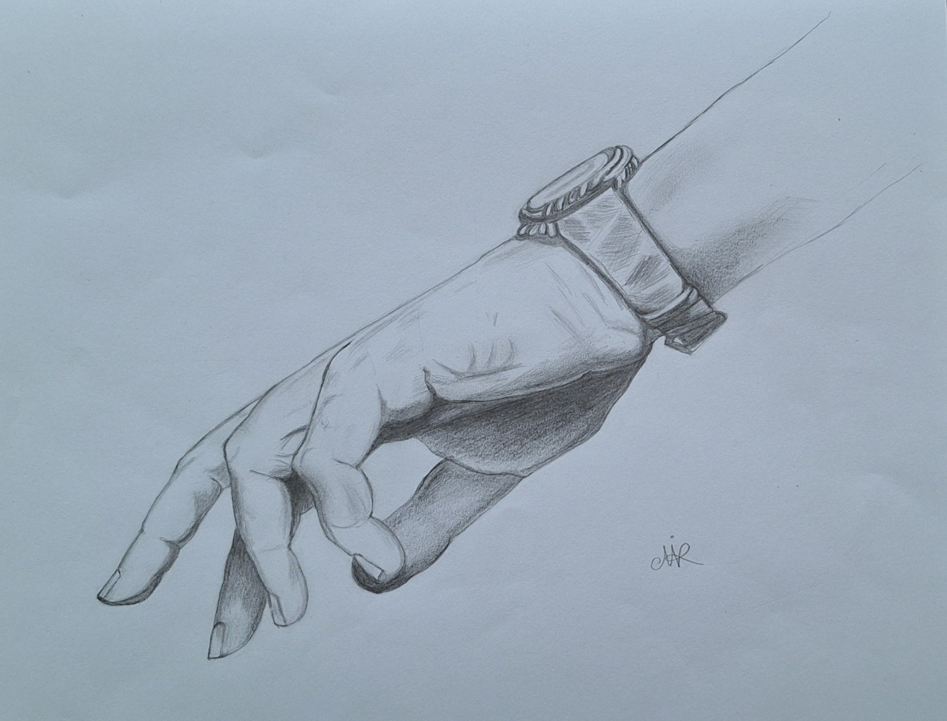Ilaria Menegolli (grafite su carta Fabriano)