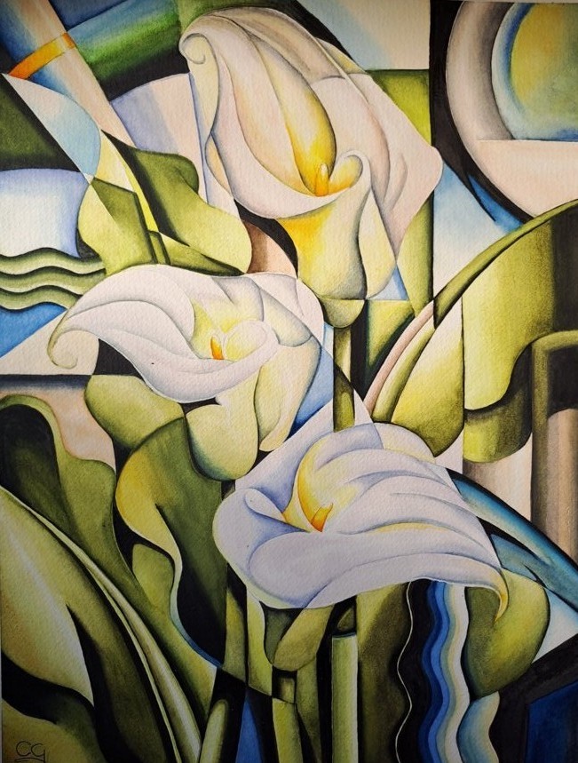 Gabriella Cecchin (acquarello su carta Fabriano cotone)