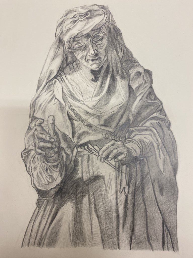 Lisa Albieri (grafite su carte Flora camoscio 240gr)