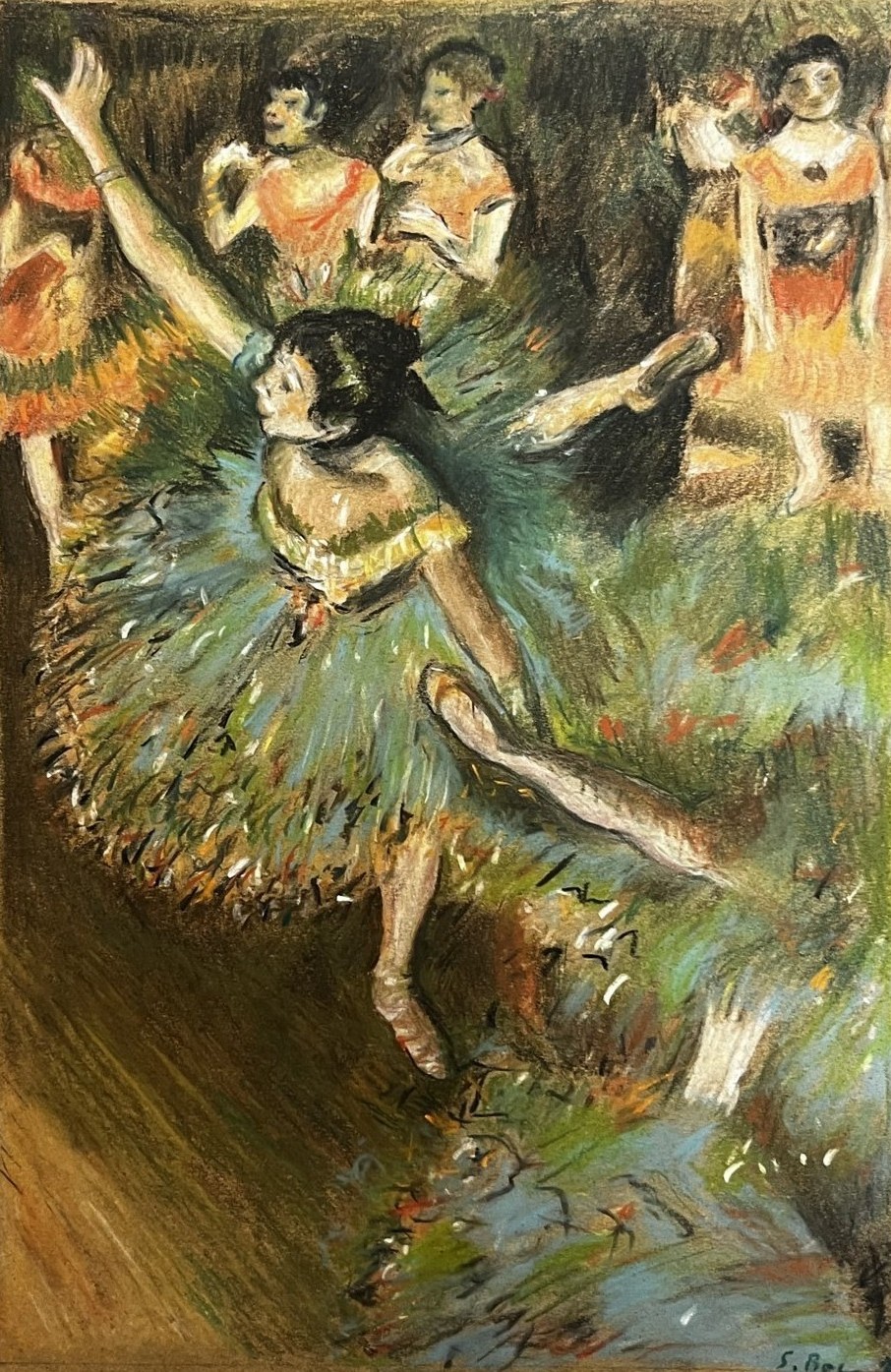 Stefano Baccaglini (pastello su carta Fabriano)