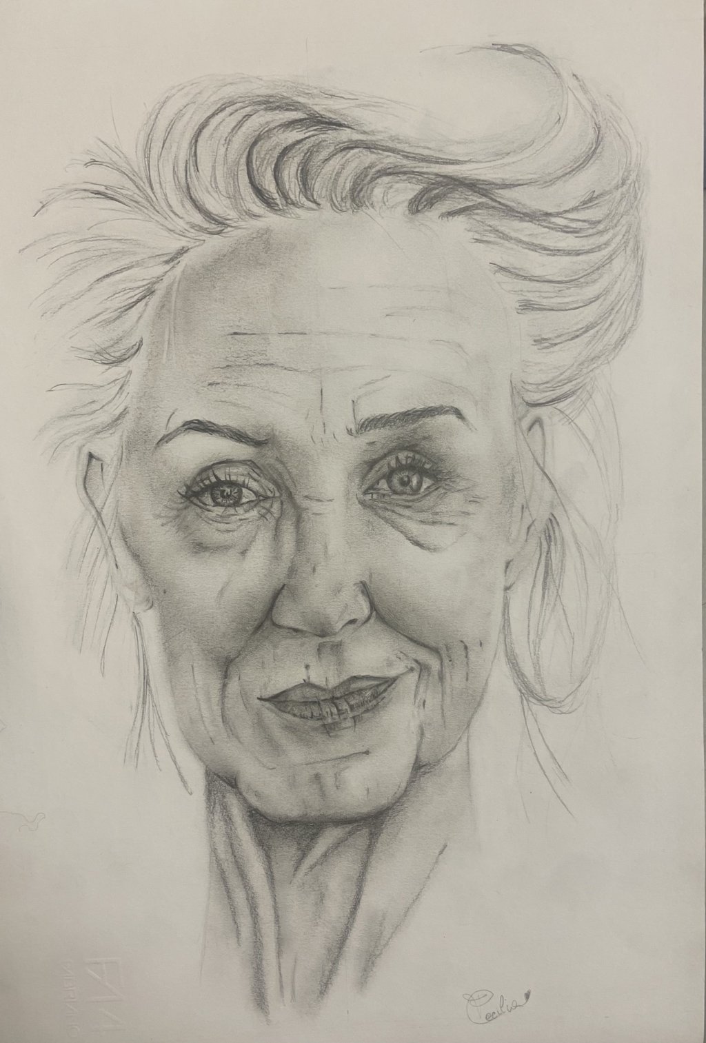 Cecilia Fedeli (grafite su carta Fabriano)