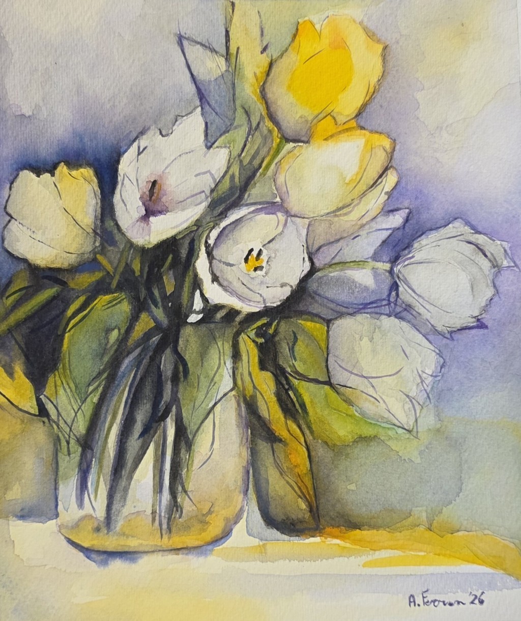 Anna Ferron (acquarello su carta Winsor&Newton cotone)